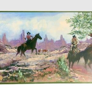 Western Wallpaper Border